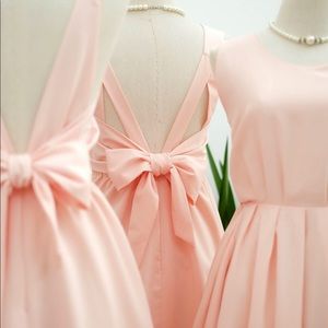 Blush pink dress